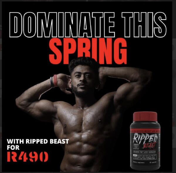 “Ripped Beast supplement capsule for intense fat loss and appetite control”