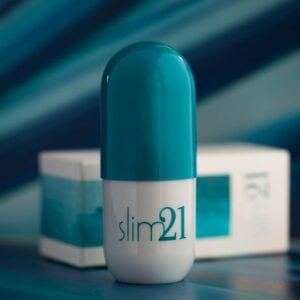 Slim21 weight loss supplement bottle