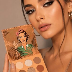 PHOERA Highly Pigmented 9-Colour Eyeshadow Palette – Himalayas