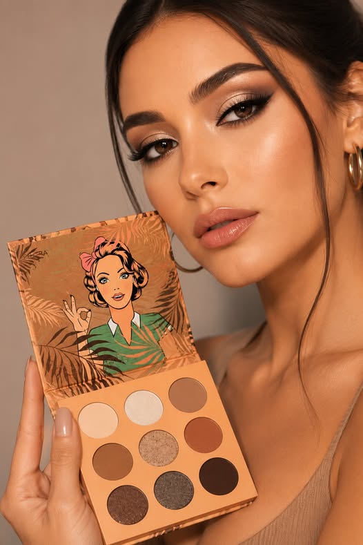 PHOERA Highly Pigmented 9-Colour Eyeshadow Palette – Himalayas